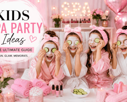 How to Host the Ultimate Kids Spa Party at Home | DIY Spa Party Ideas