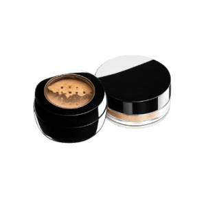 Loose mineral foundation powder Canada, Sheriff Professional Cosmetics refillable face powder, lightweight full coverage mineral makeup