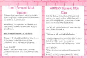 makeup classes for women self improvement beauty cosmetics