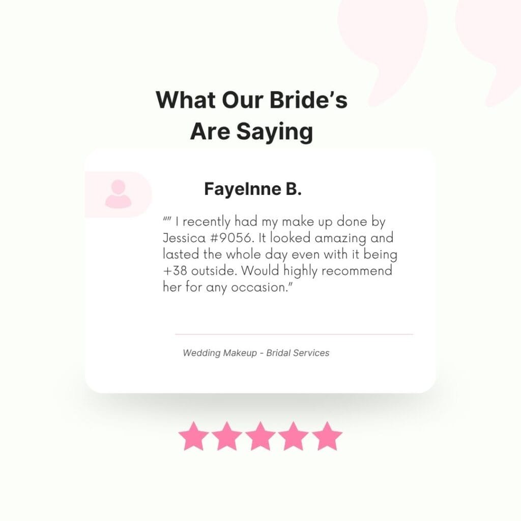 Wedding Bridal packages Winnipeg Review