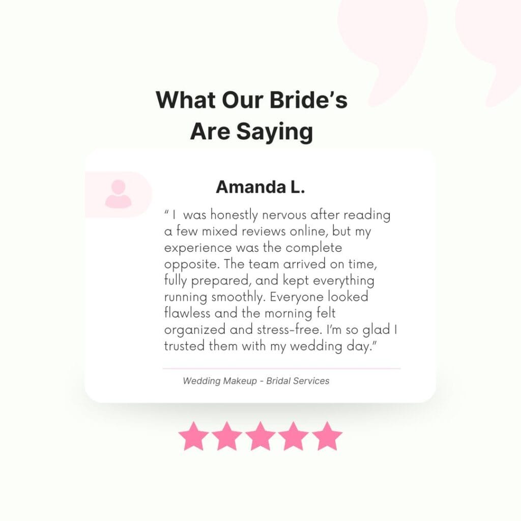 The Beauty BOx by Sheriff top bridal makeup artists team review
