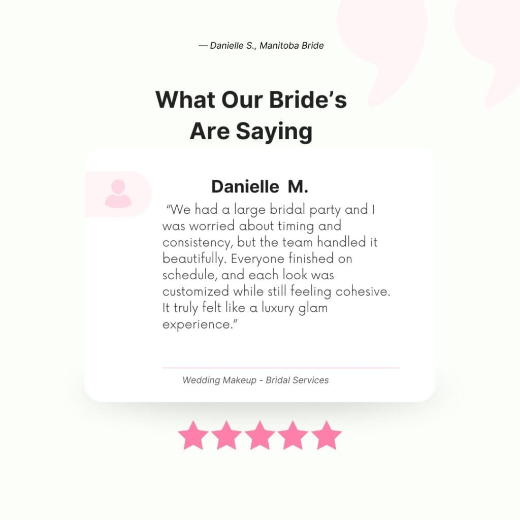 Makeup Services Bridal Review