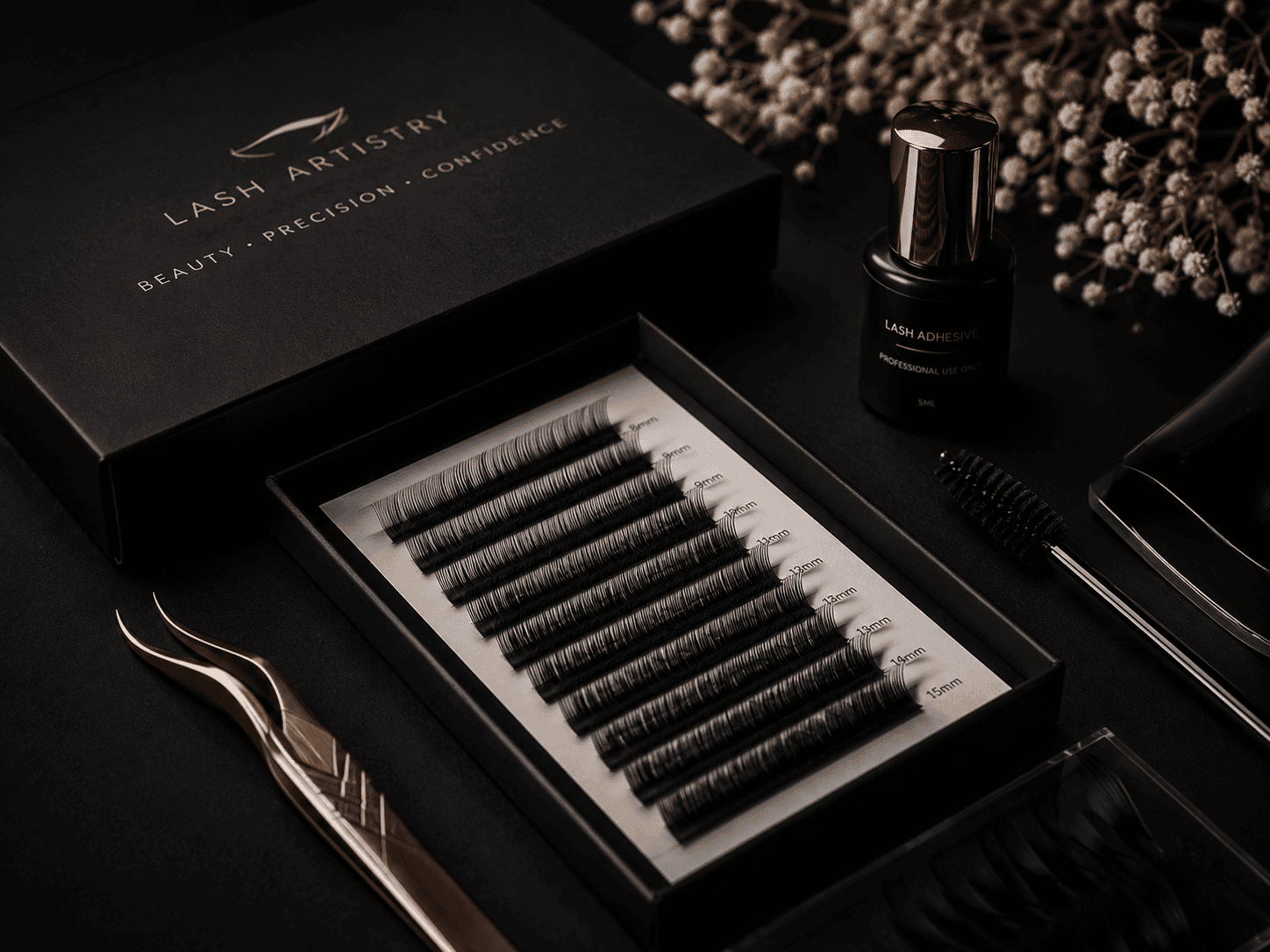 Professional lash certification program in Canada featuring luxury lash extensions, lash artistry, lash training tools, and hands-on beauty education by The Beauty Box by Sheriff x GlamGoRound .
